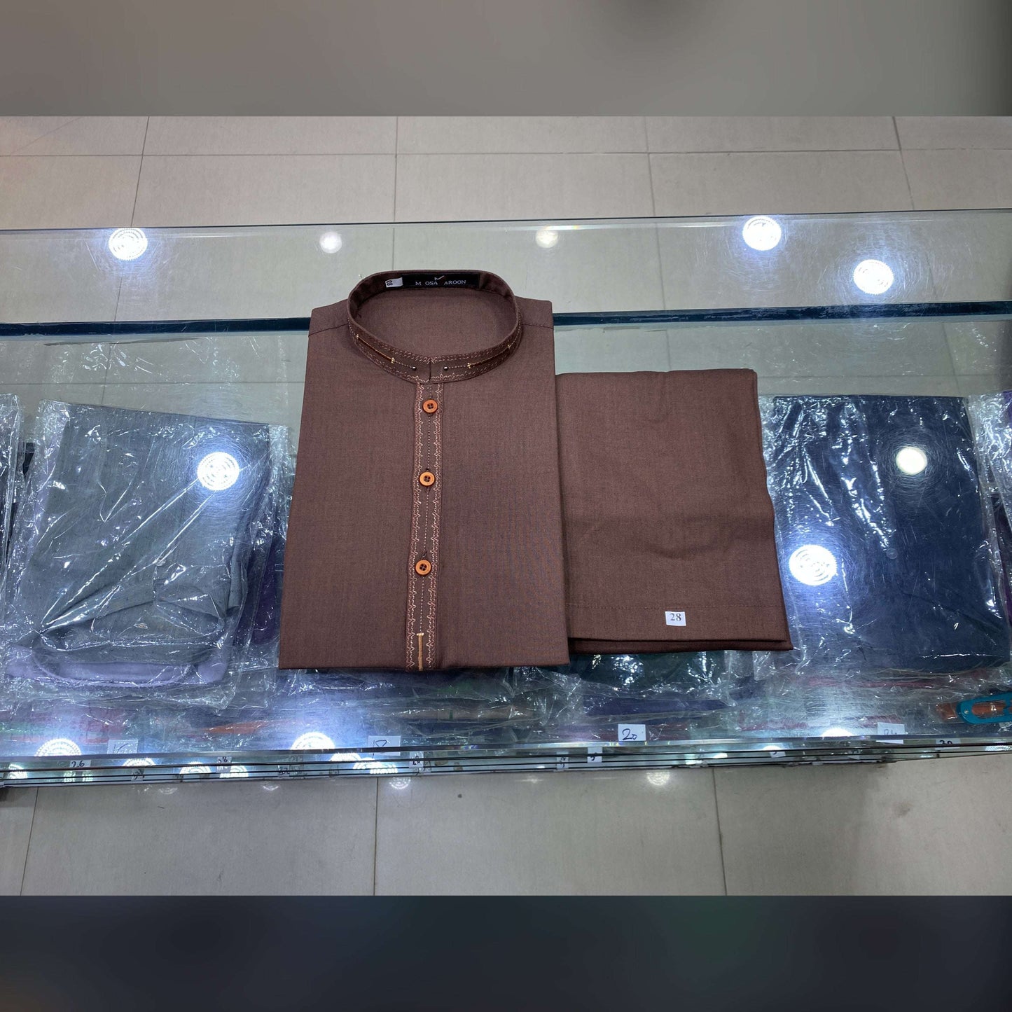 Mocha Brown Premium Kurta Pajama/Shalwar