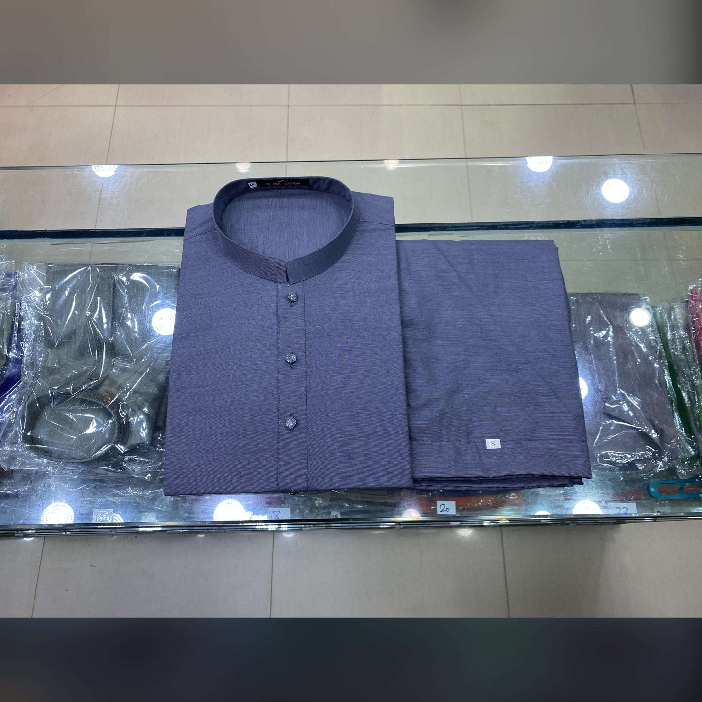 Steel Grey Premium Kurta Pajama/Shalwar