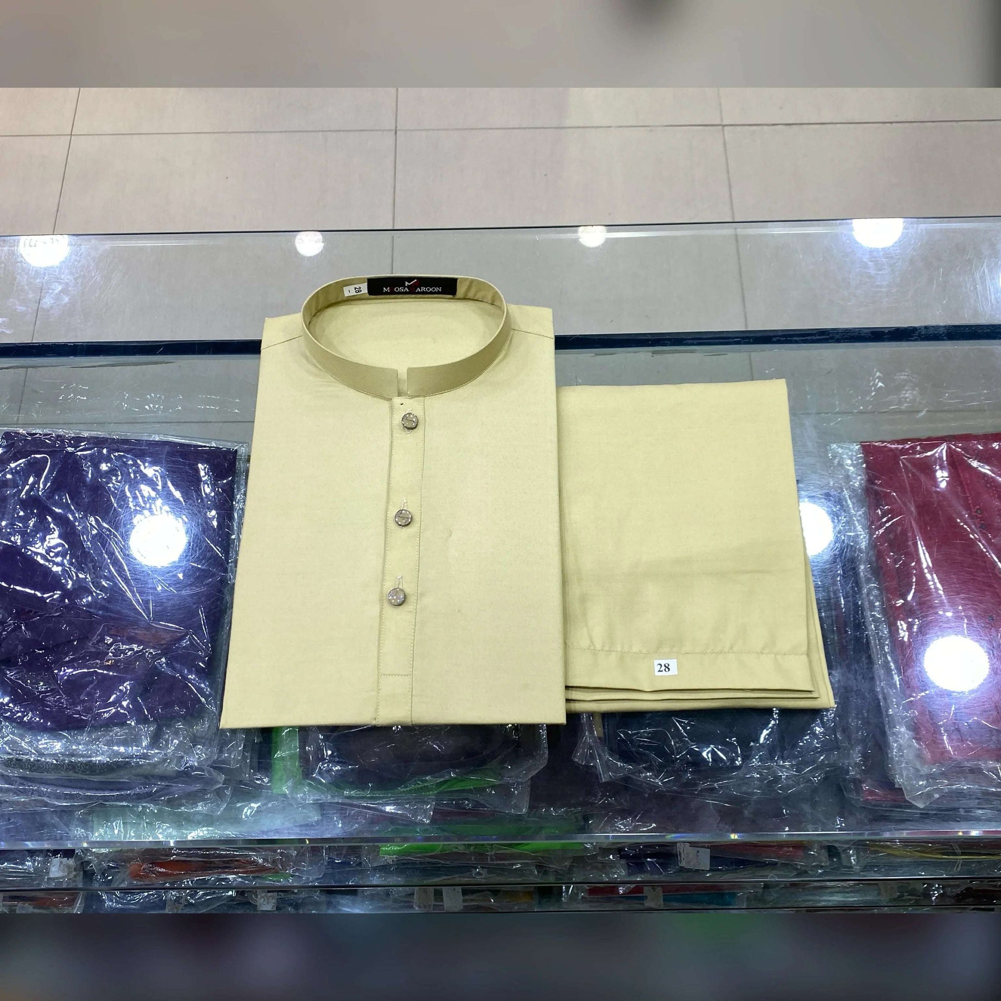 Dusty Gold Premium Kurta Pajama/Shalwar