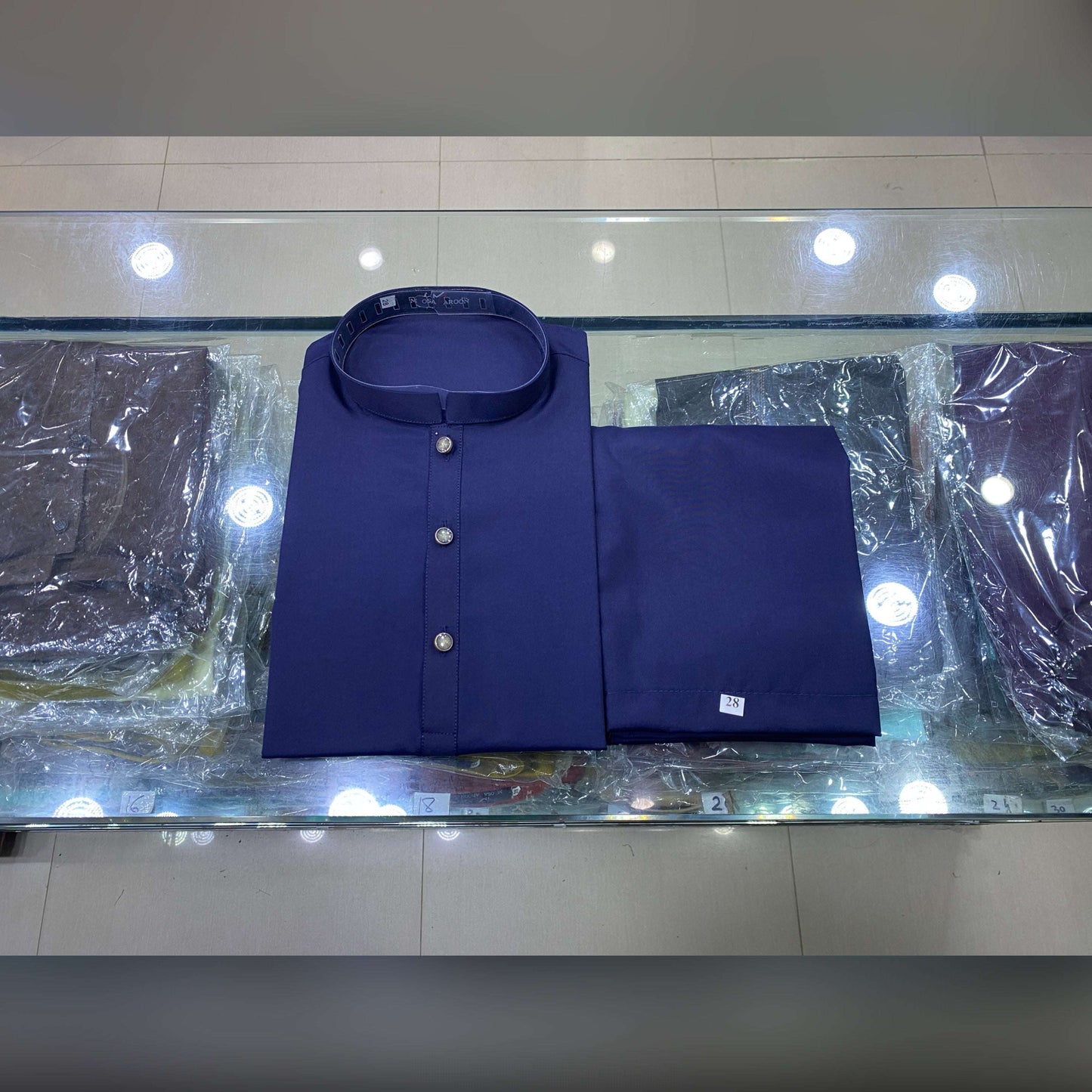 Dark Navy Blue Premium Kurta Pajama/Shalwar