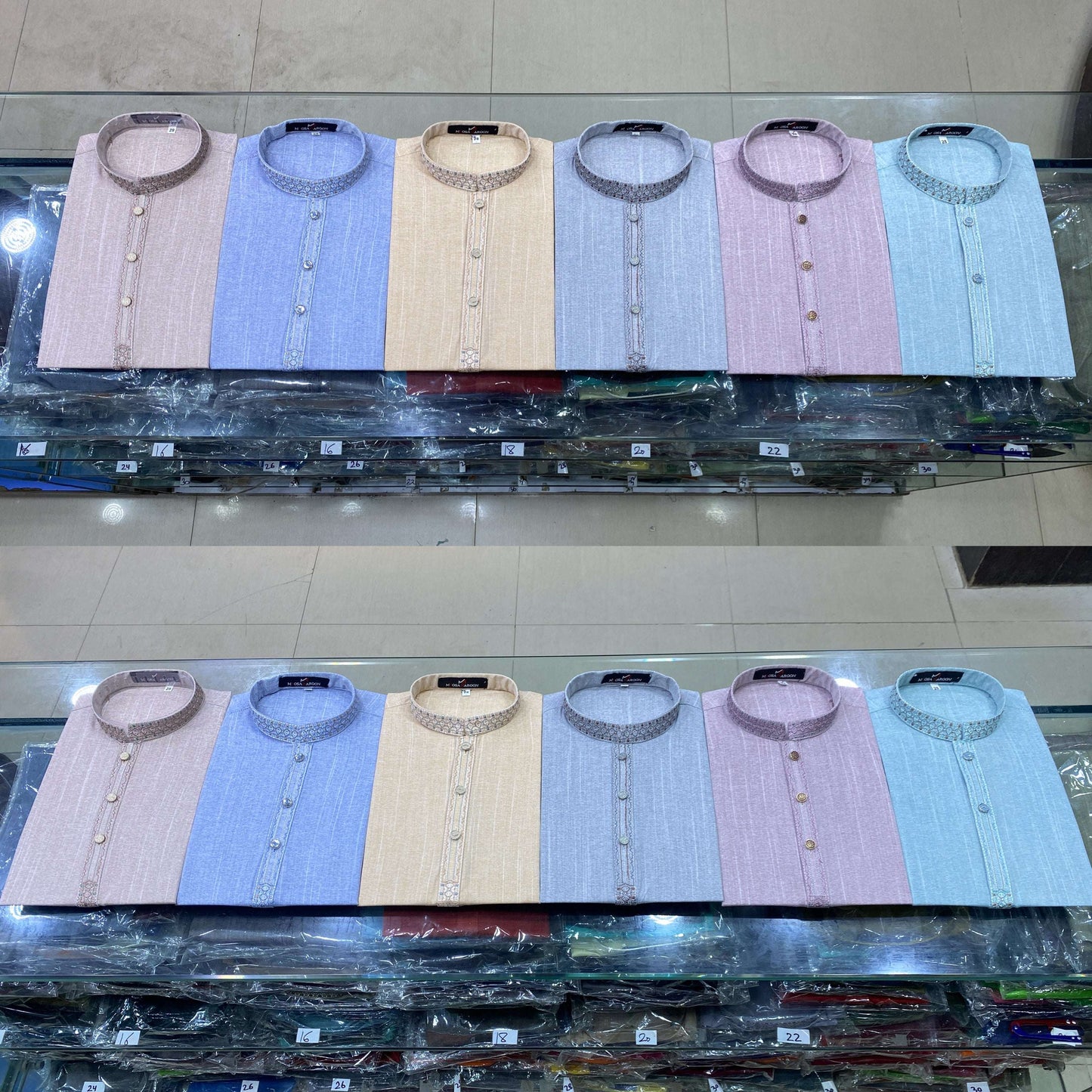 Cornflower Blue Embroidered Kurta Pajama/Shalwar