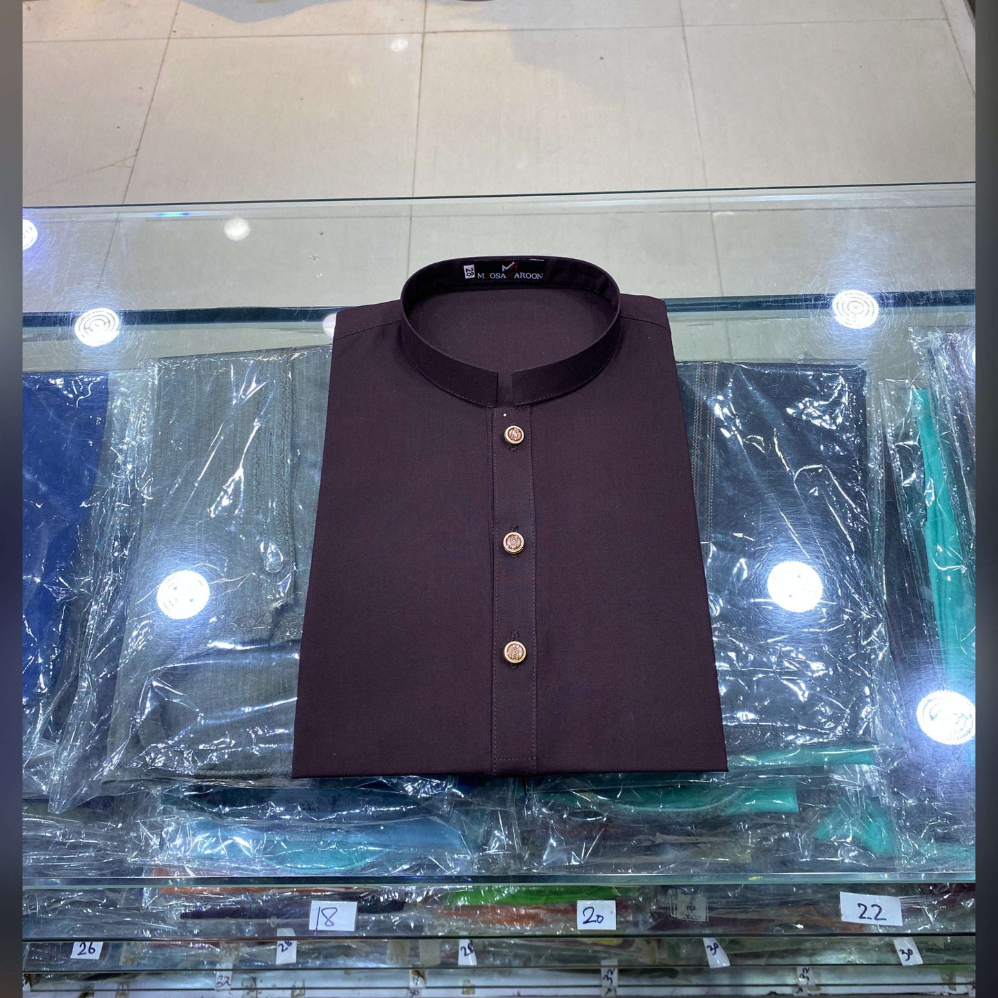 Dark Mahroon Premium Kurta Pajama/Shalwar