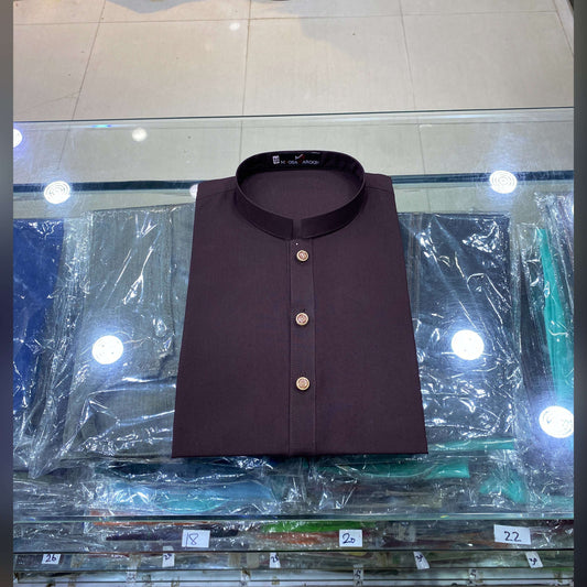 Dark Mahroon Premium Kurta Pajama/Shalwar