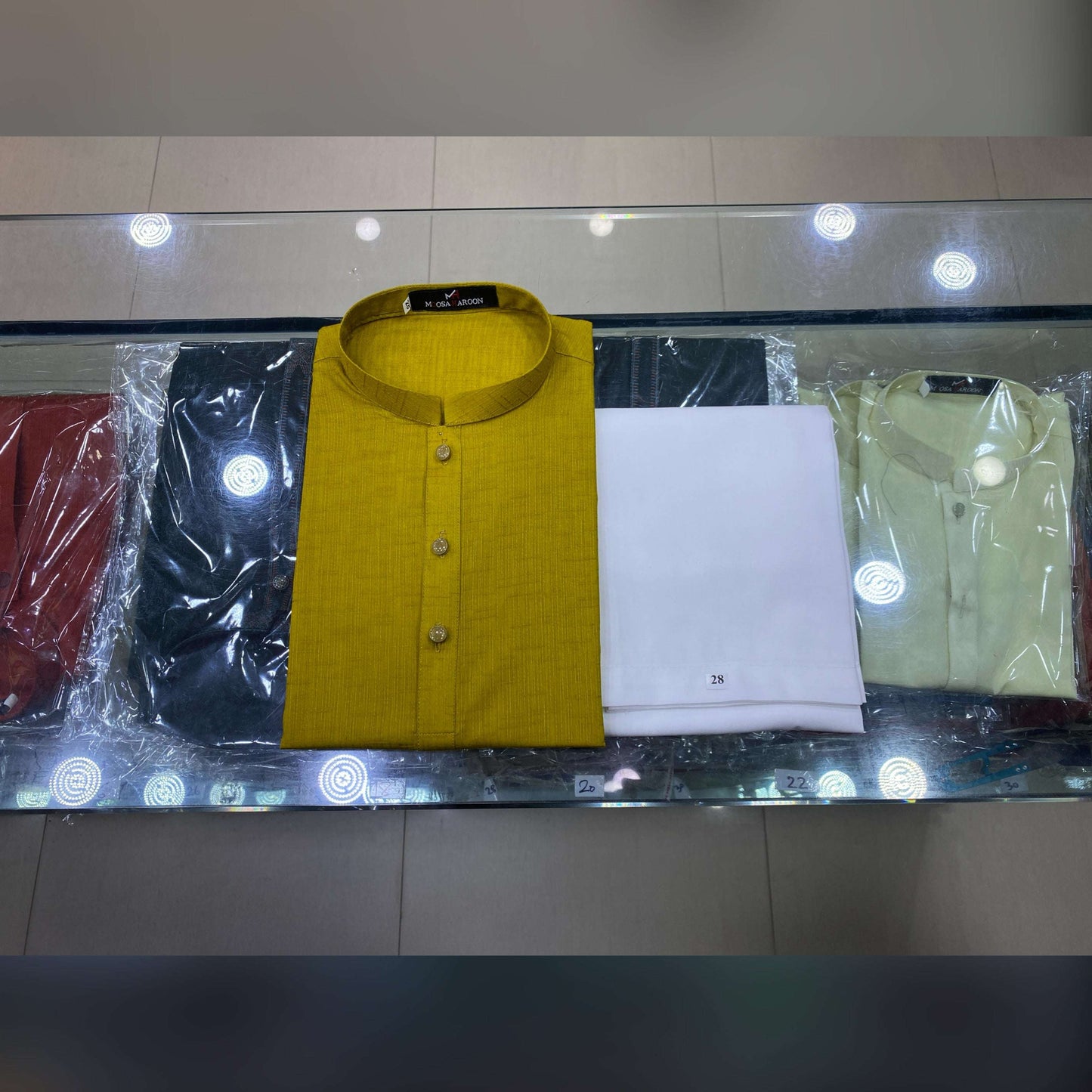 Mustard Gold Pure Cotton Kurta Pajama