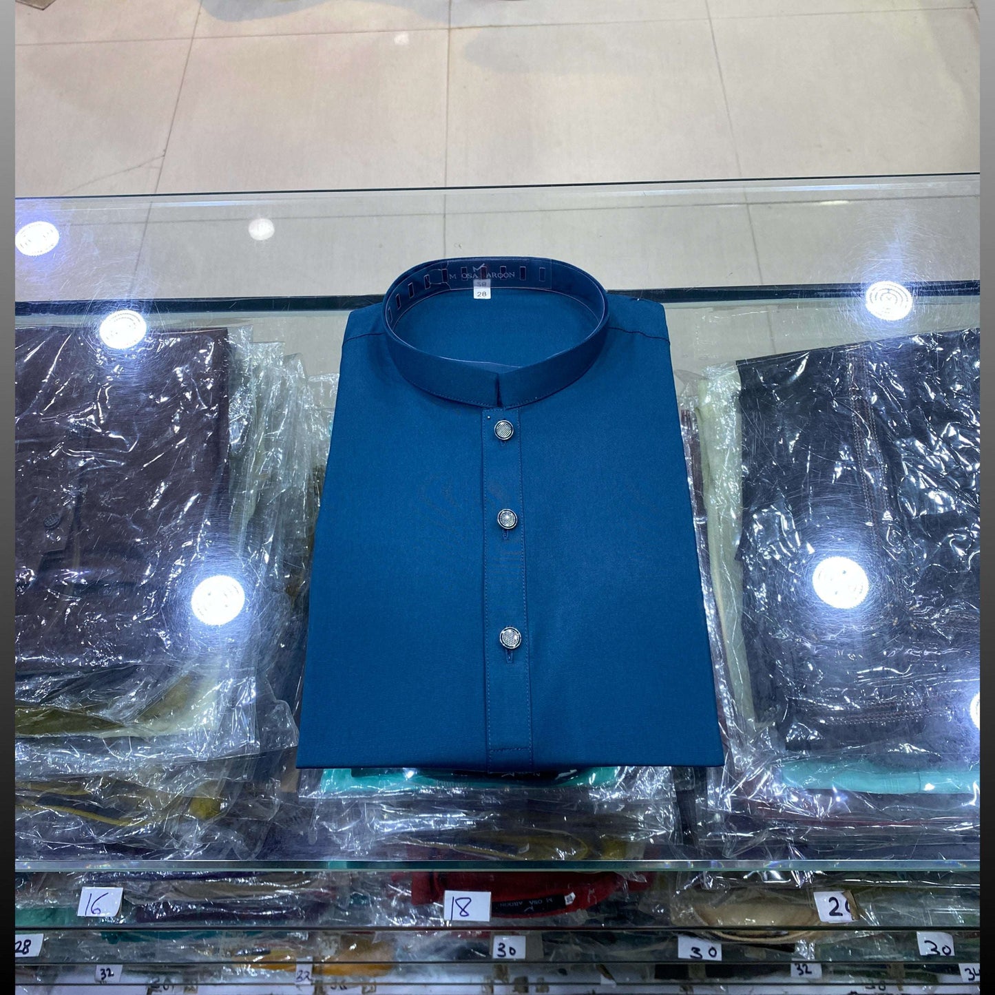 Teal Blue Premium Kurta Pajama/Shalwar