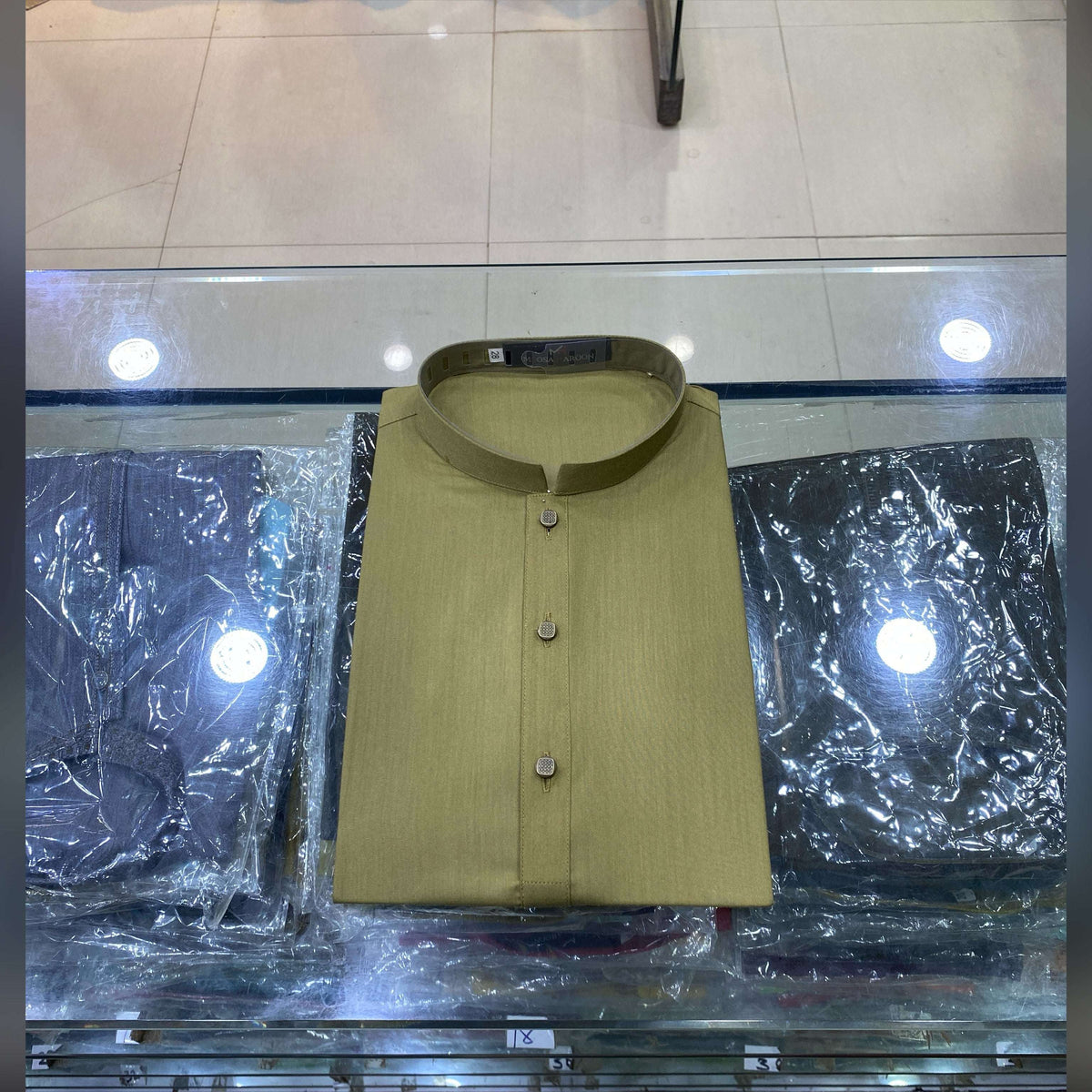 Olive Green Premium Kurta Shalwar