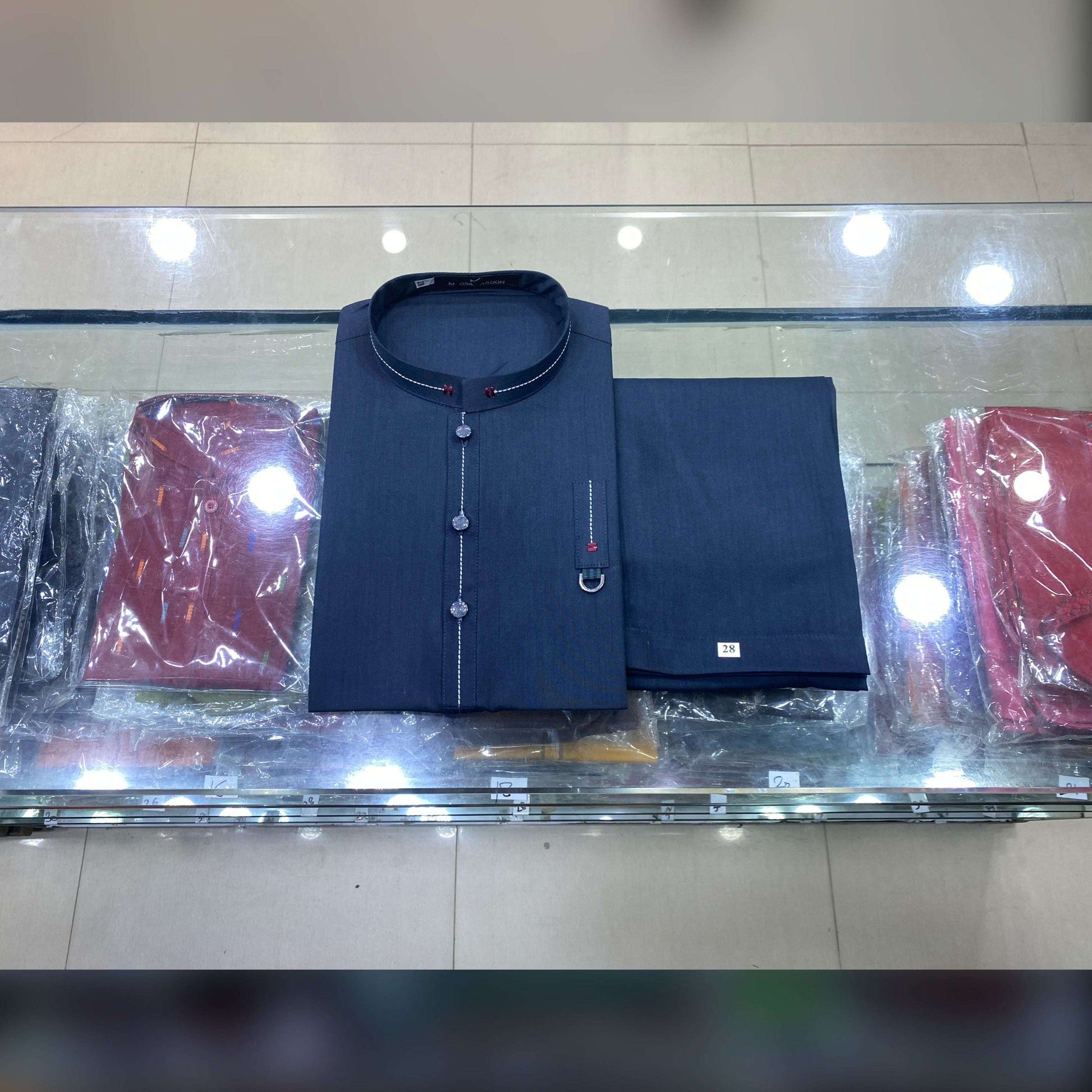 Midnight Blue Premium Kurta Pajama/Shalwar