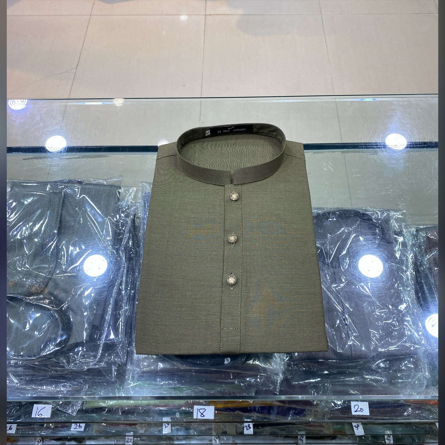 Olive Green Premium Kurta Pajama/Shalwar