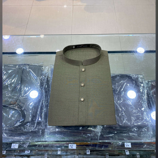 Olive Green Premium Kurta Pajama/Shalwar
