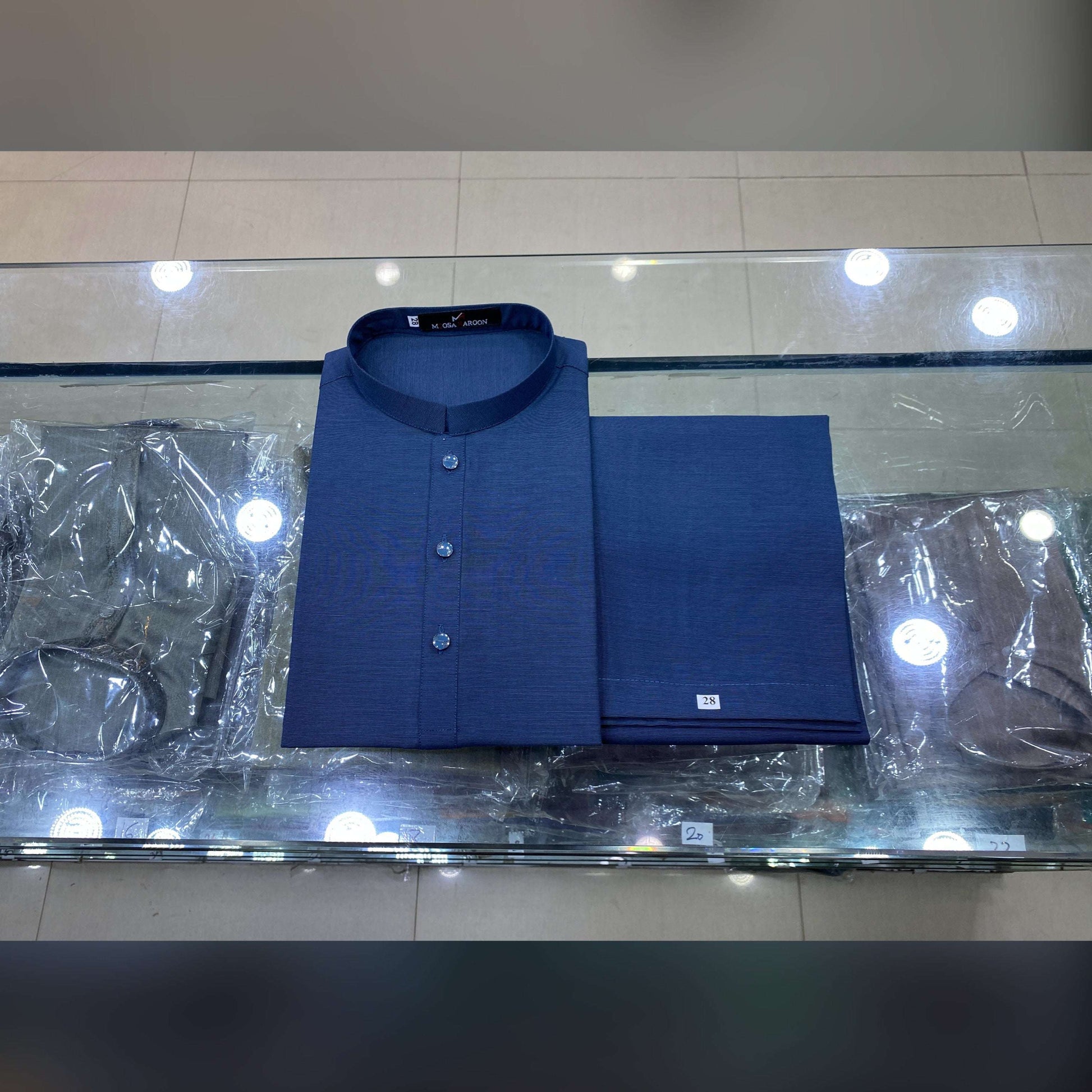 Ink Blue Premium Kurta Pajama/Shalwar