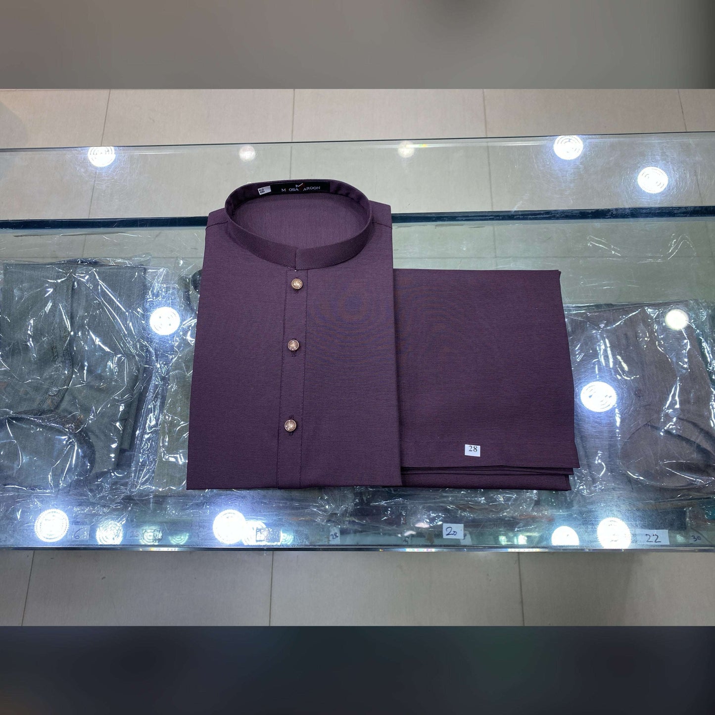 Deep Plum Premium Kurta Pajama/Shalwar