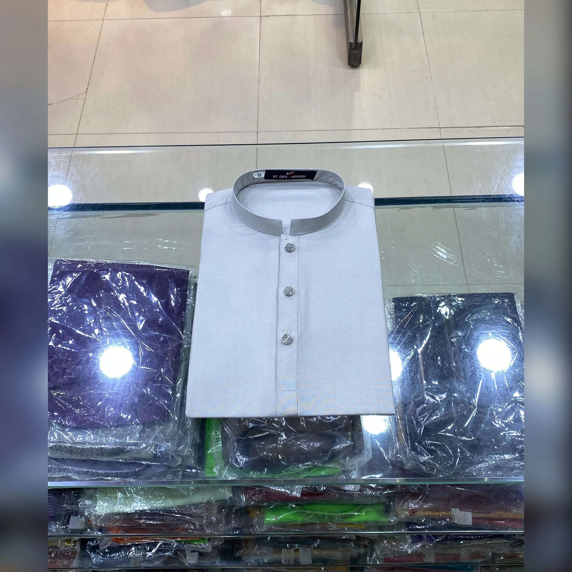 Ash Grey Premium Kurta Pajama/Shalwar