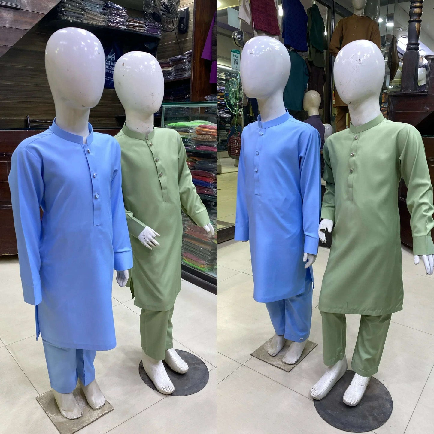 Sky Blue Premium Kurta Pajama/Shalwar