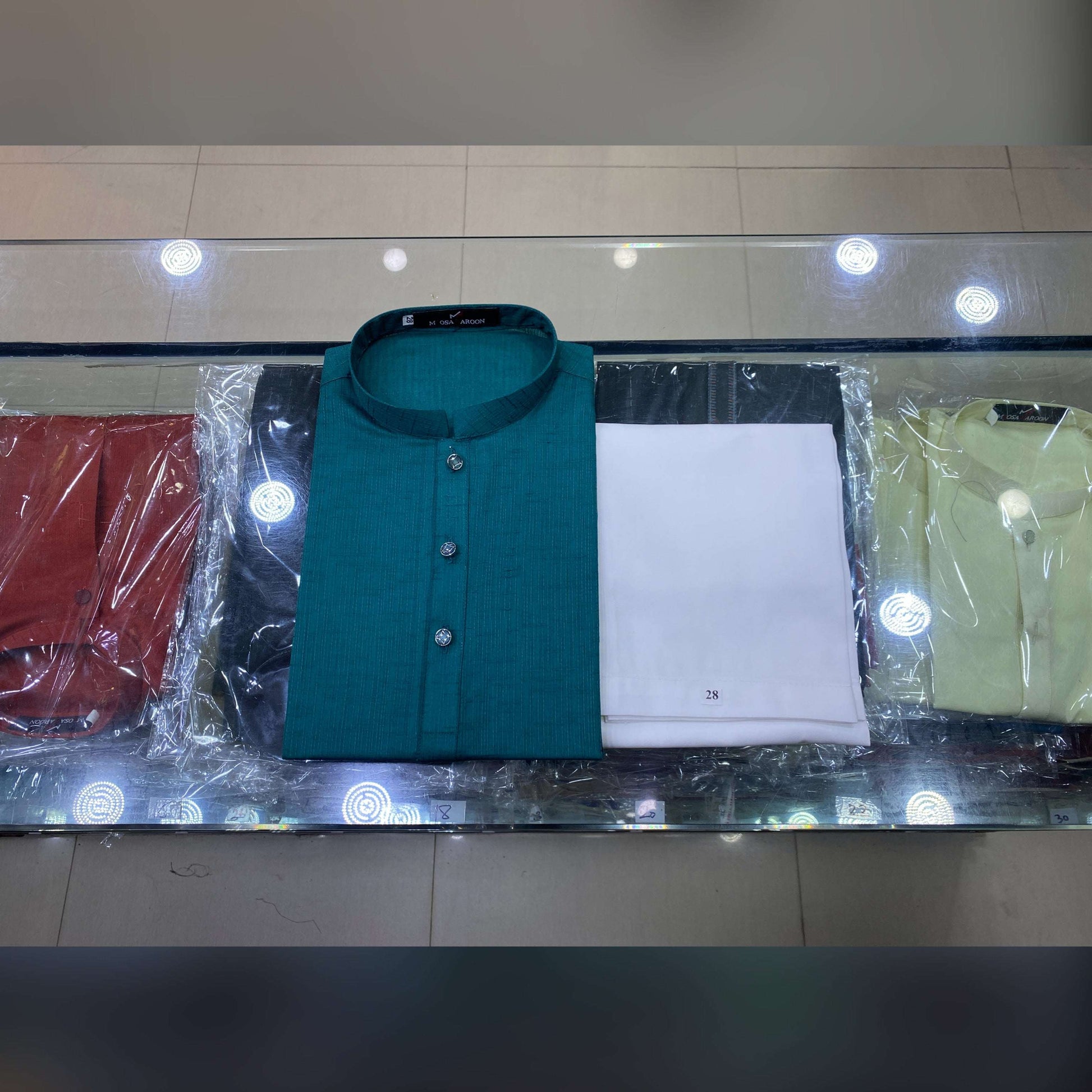 Teal Blue Pure Cotton Kurta Pajama