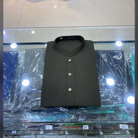 Dark Olive Green Premium Kurta Pajama/Shalwar