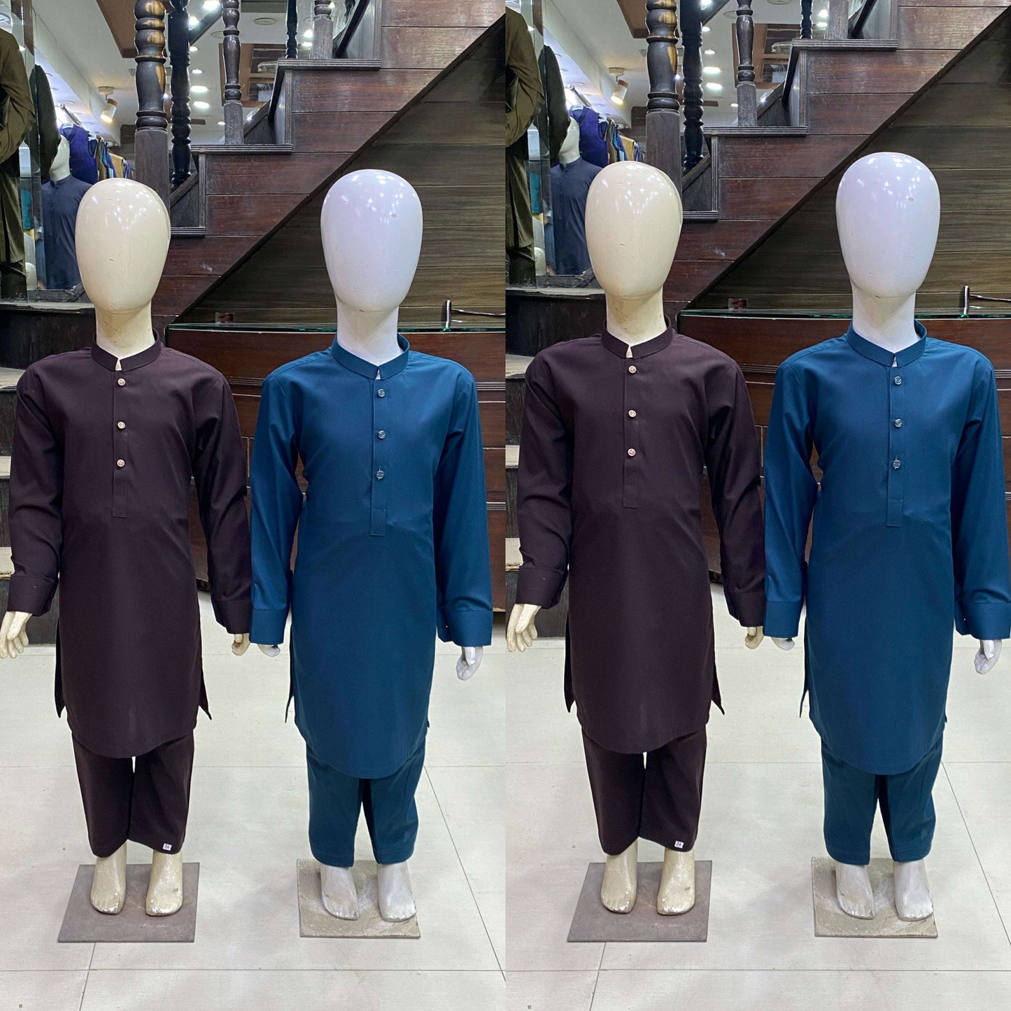 Dark Bottle Green Premium Kurta Pajama/Shalwar