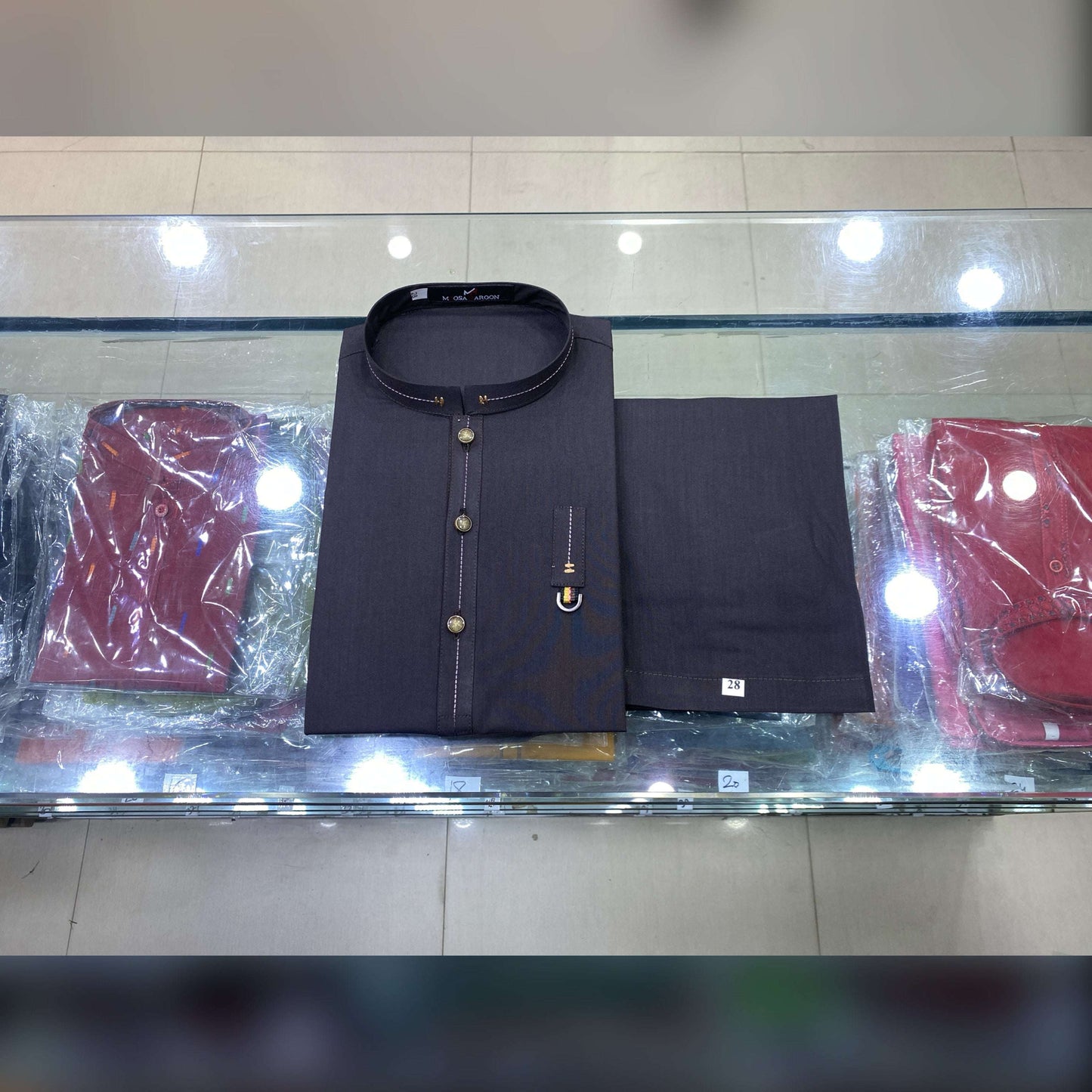 Dark Chocolate Brown Premium Kurta Pajama/Shalwar