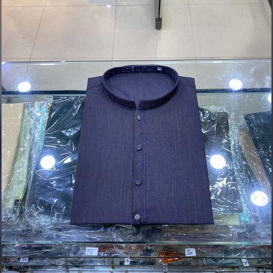 Indigo Blue Embroidered Kurta Pajama/Shalwar