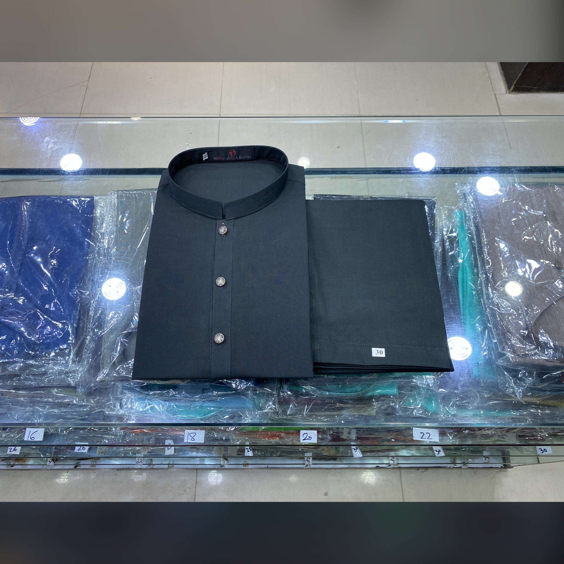 Charcoal Grey Premium Kurta Pajama/Shalwar