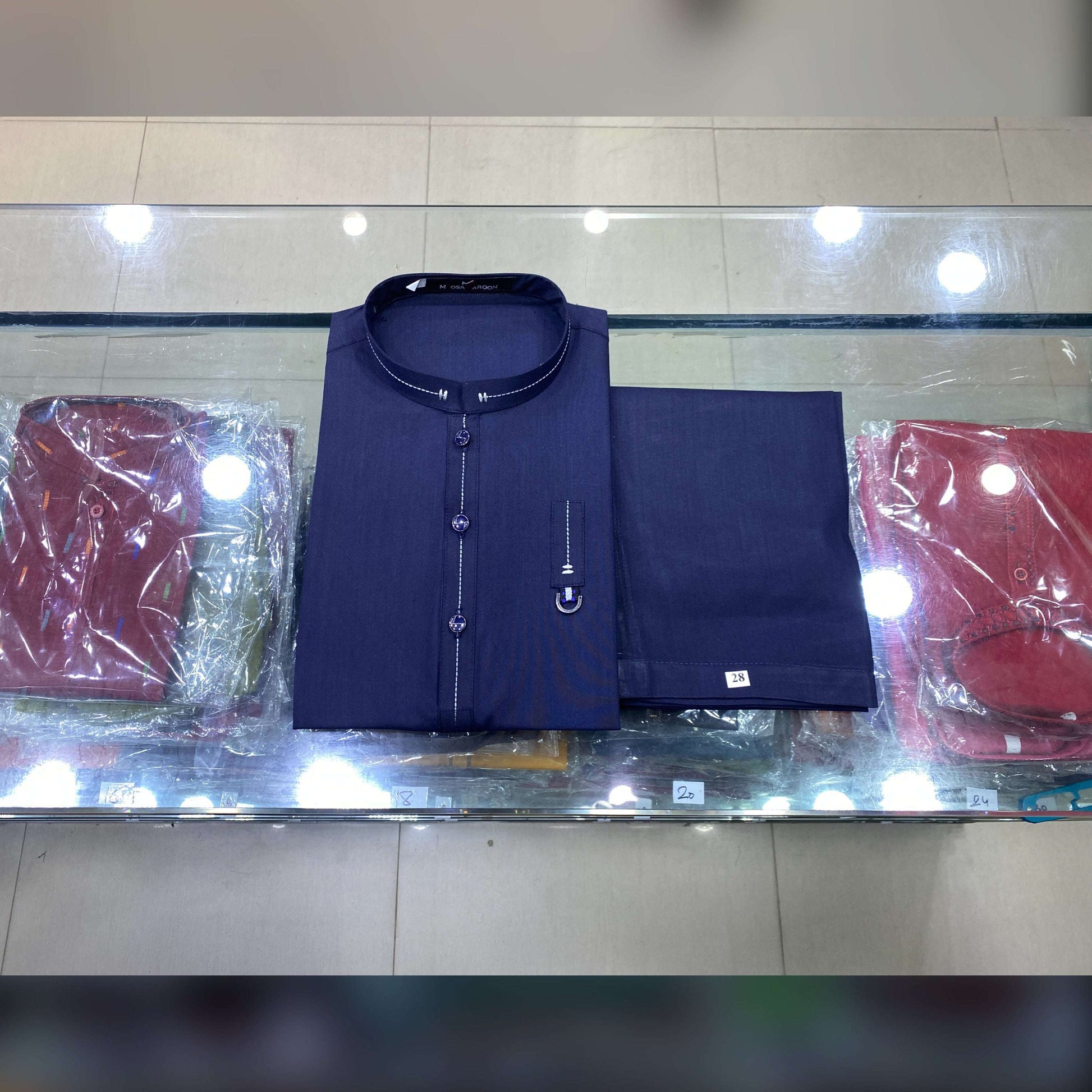 Dark Navy Blue Premium Kurta Pajama/Shalwar