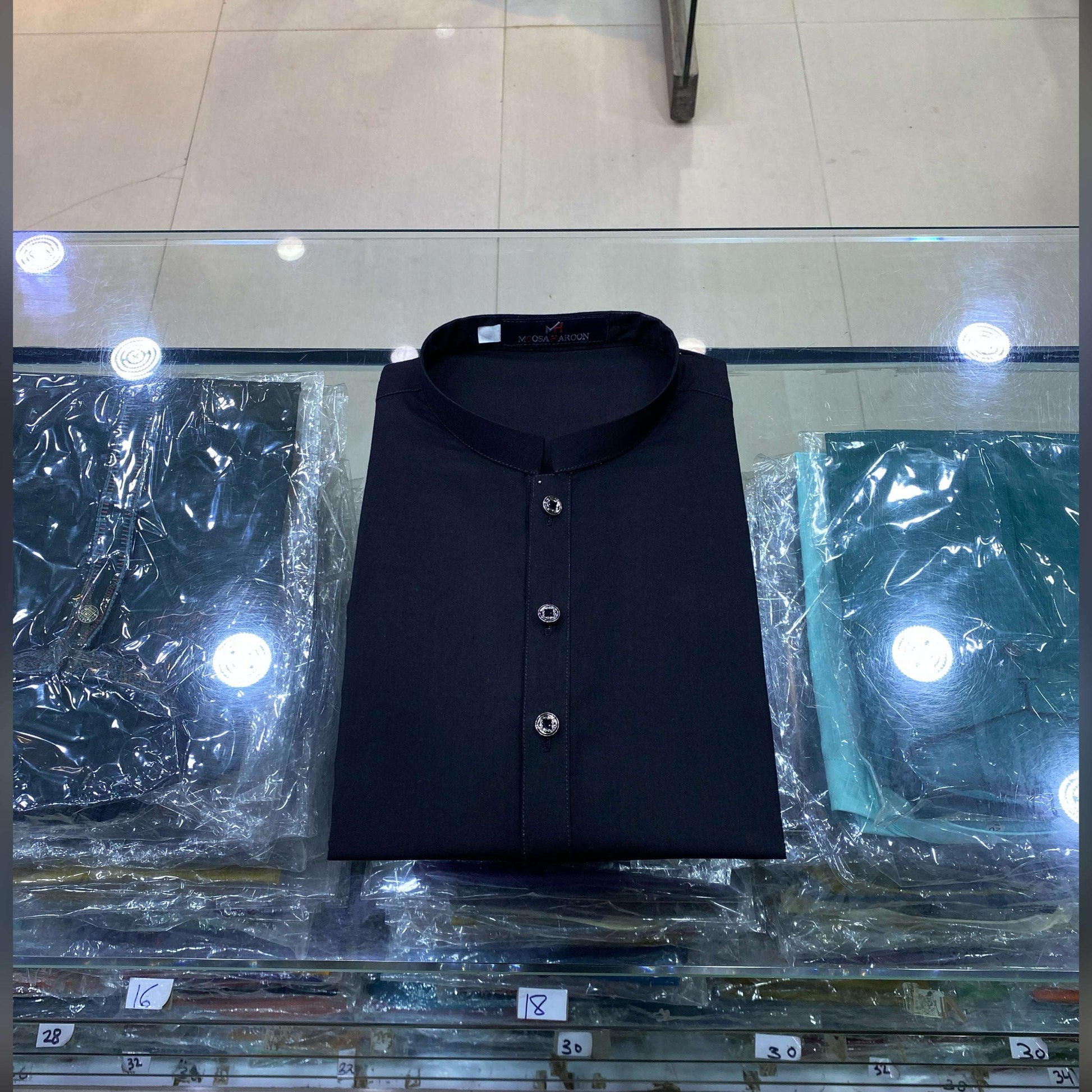 Jet Black Premium Kurta Pajama/Shalwar