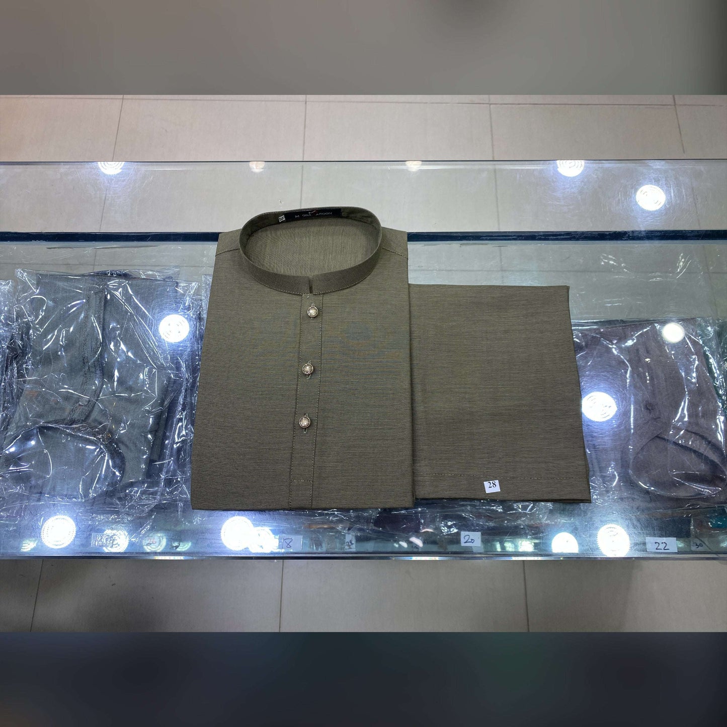 Olive Green Premium Kurta Pajama/Shalwar