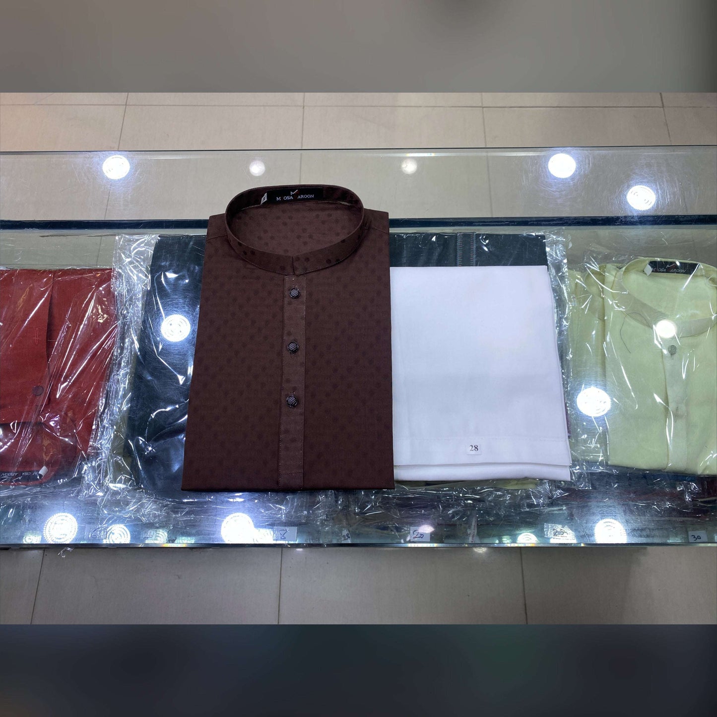 Dark Brown Pure Cotton Kurta Pajama