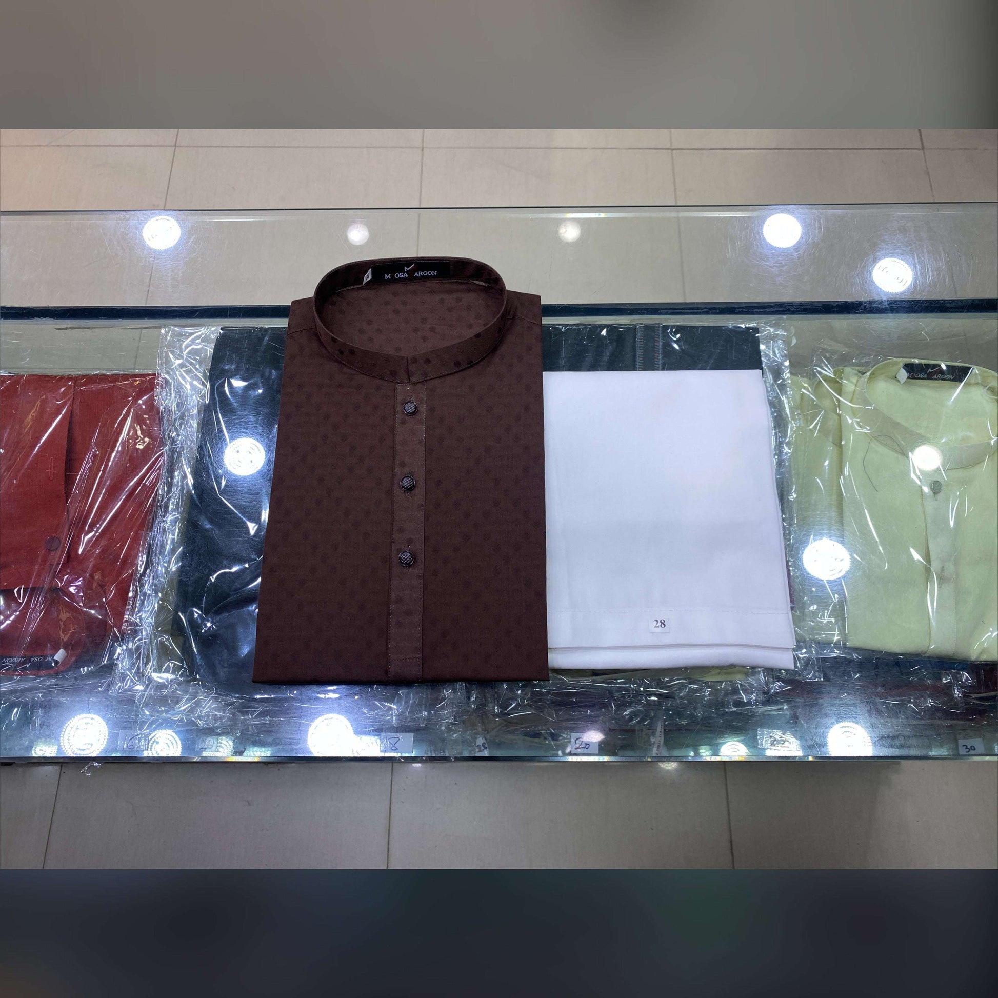 Dark Brown Pure Cotton Kurta Pajama