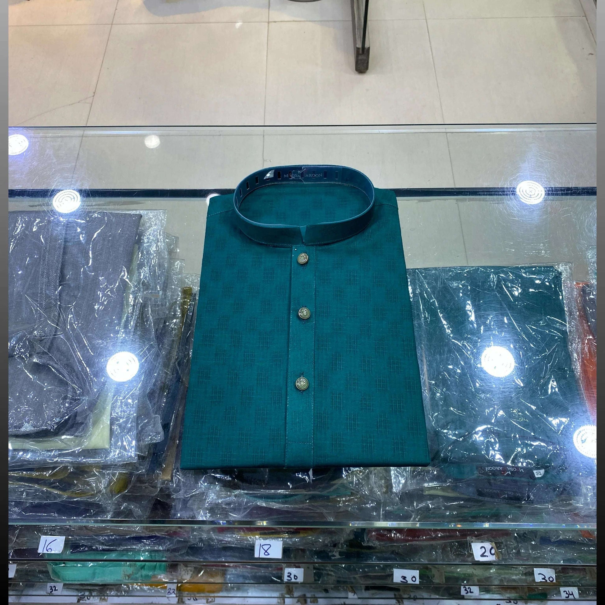 Emerald Green Pure Cotton Kurta Pajama