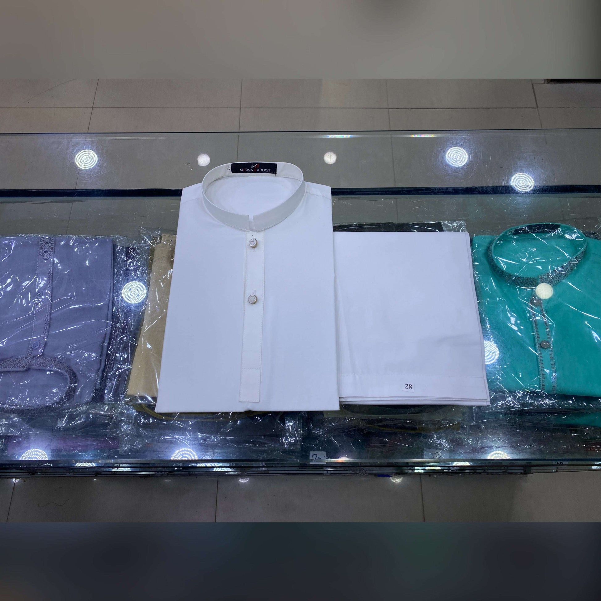 Milky White Premium Kurta Pajama/Shalwar