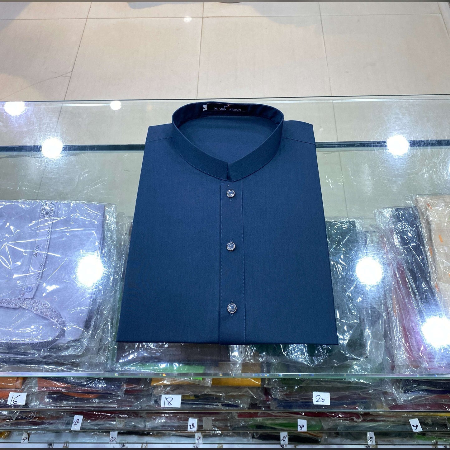 Zinc Blue Premium Kurta Pajama/Shalwar