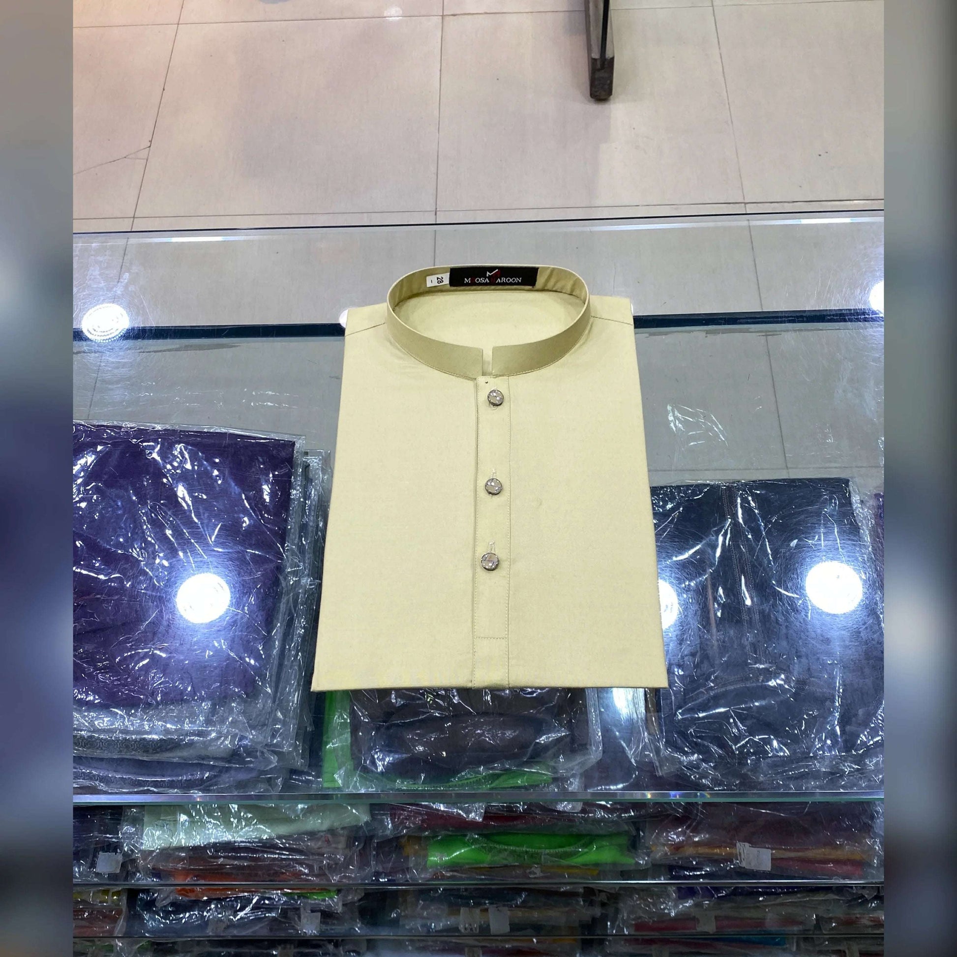 Dusty Gold Premium Kurta Pajama/Shalwar