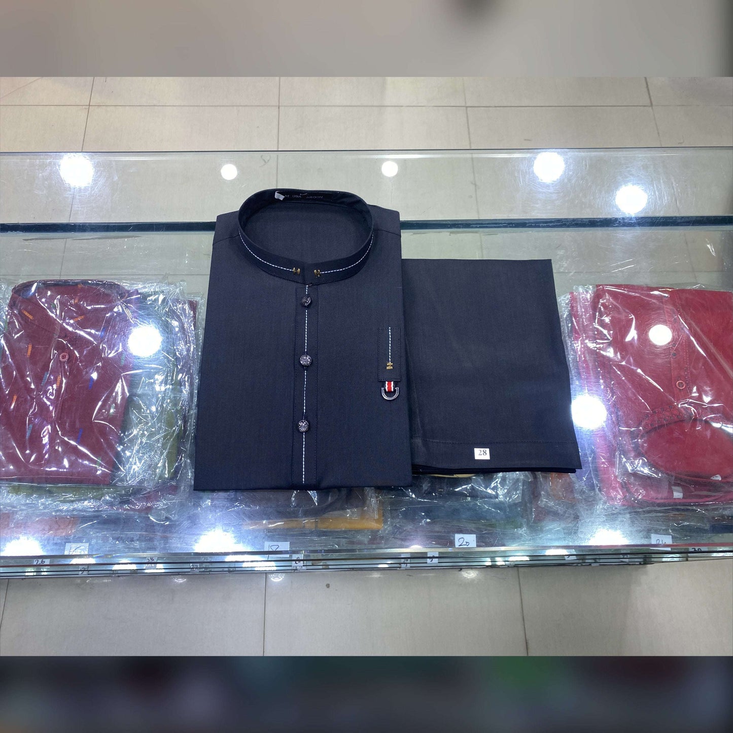 Charcoal Black Premium Kurta Pajama/Shalwar