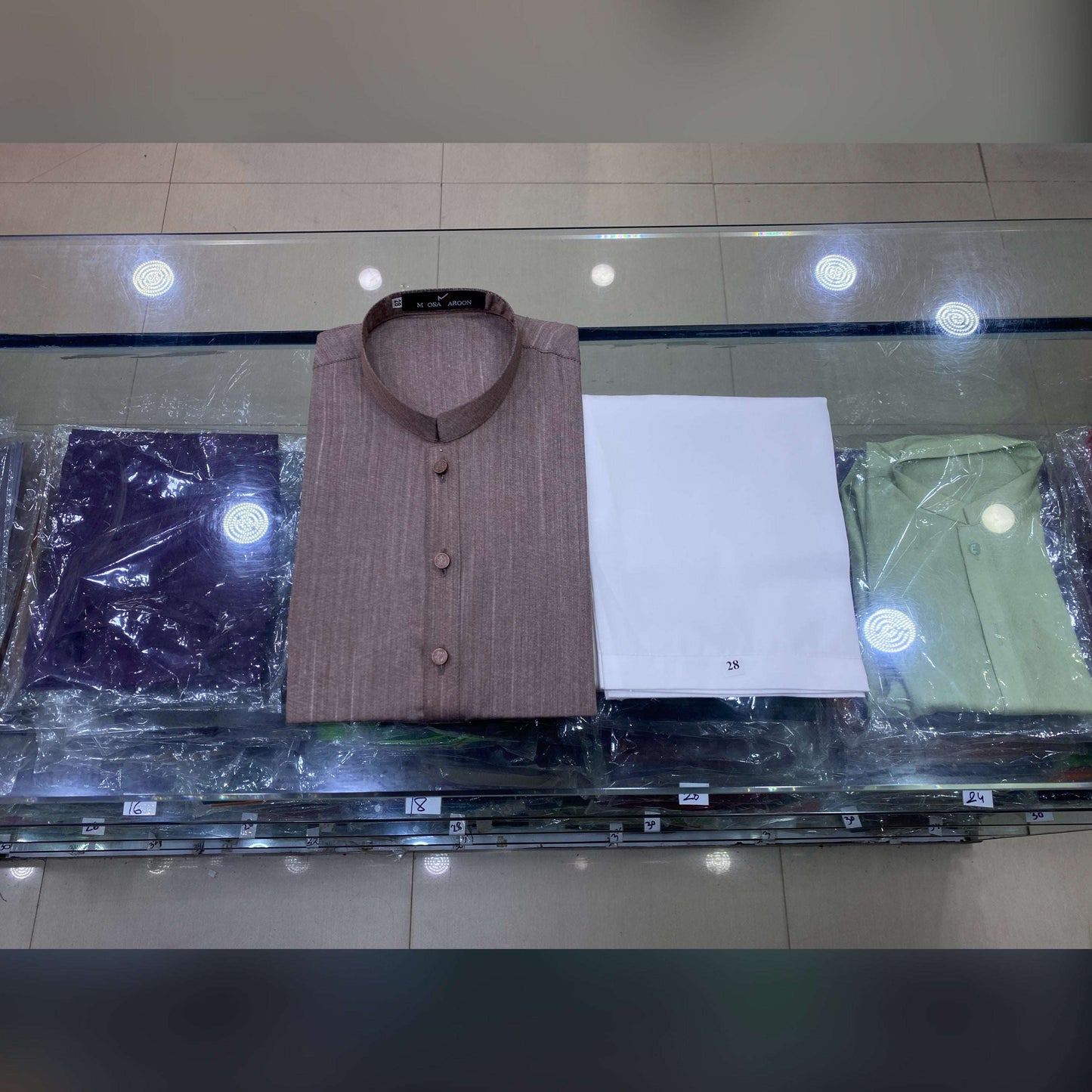 Beige Brown Premium Kurta Pajama