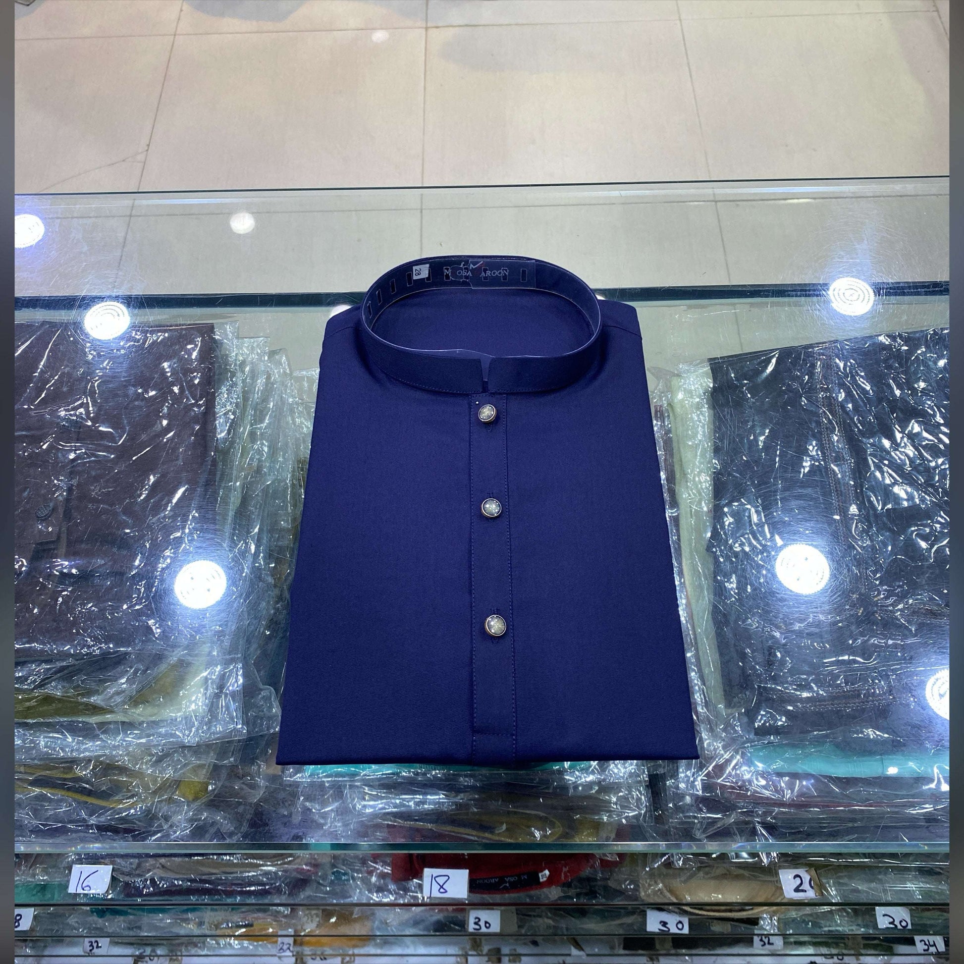 Dark Navy Blue Premium Kurta Pajama/Shalwar