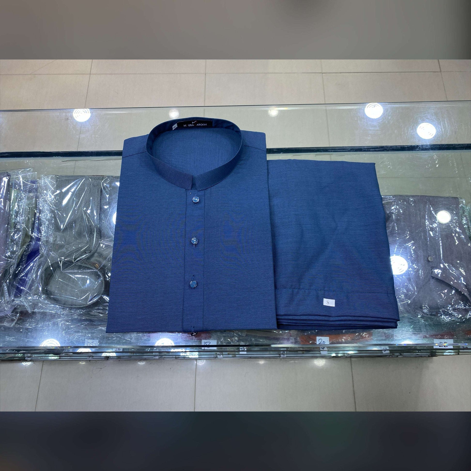 Ink Blue Premium Kurta Pajama/Shalwar