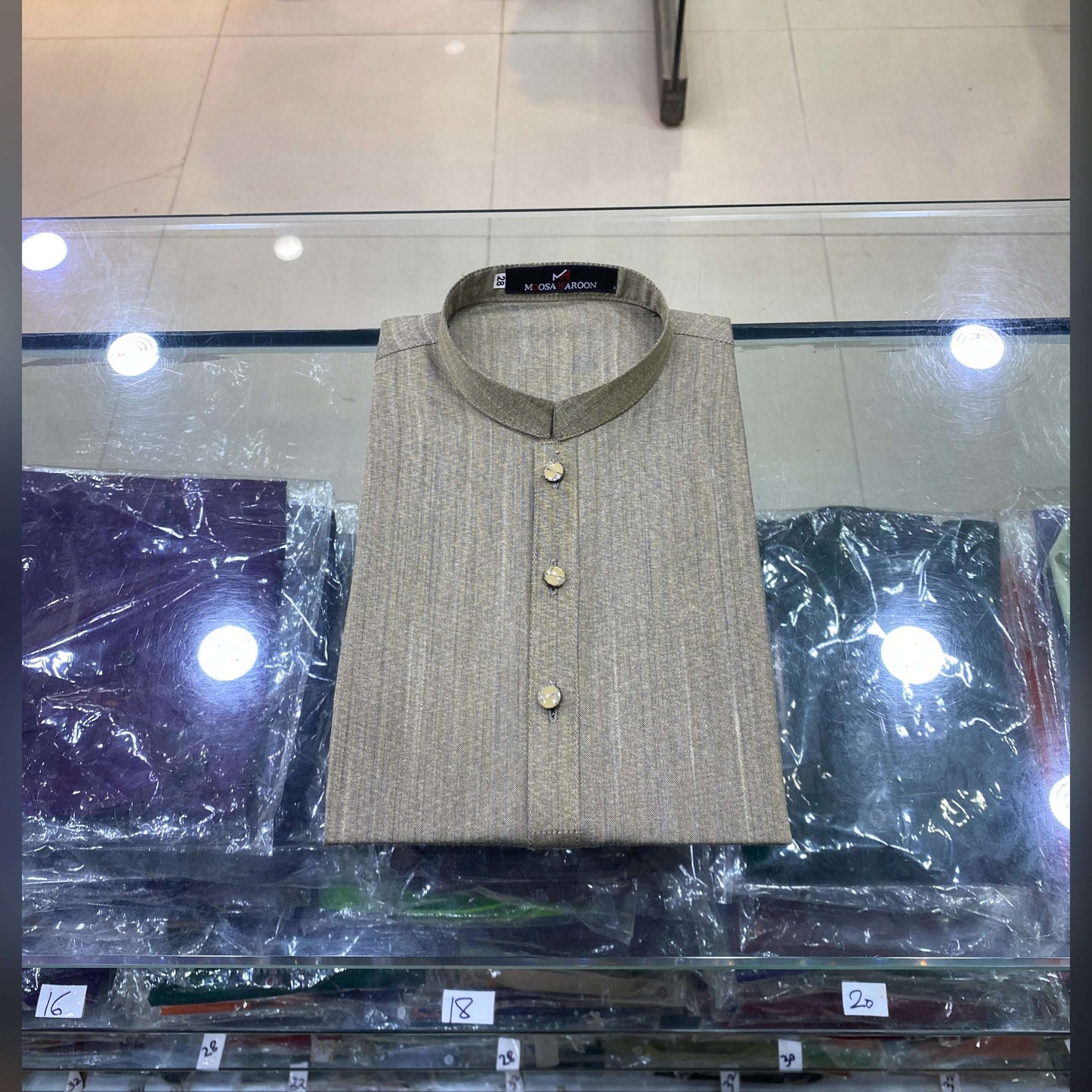 Olive Gold Premium Kurta Pajama