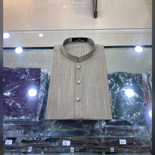 Olive Gold Premium Kurta Pajama
