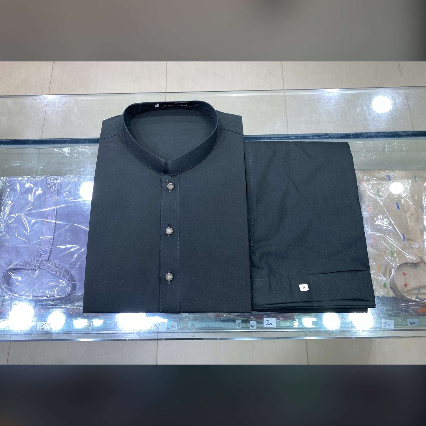 Charcoal Grey Premium Kurta Pajama/Shalwar