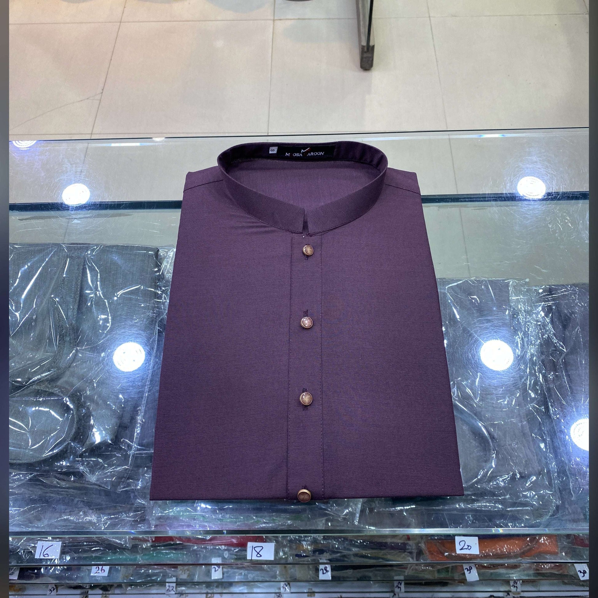 Deep Plum Premium Kurta Pajama/Shalwar