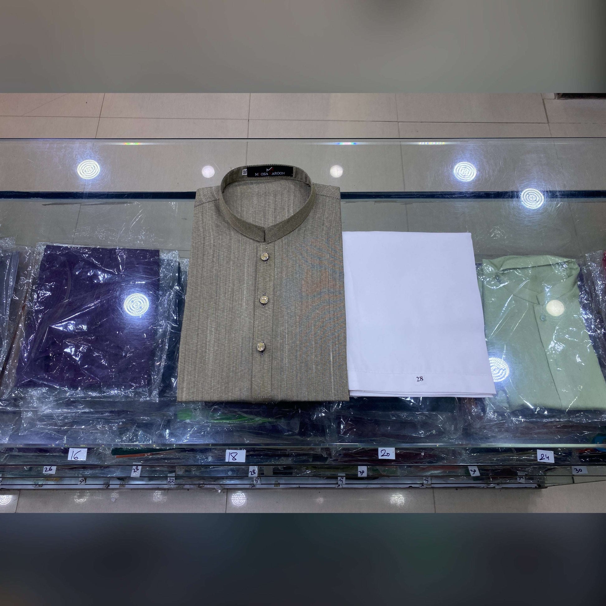 Olive Gold Premium Kurta Pajama