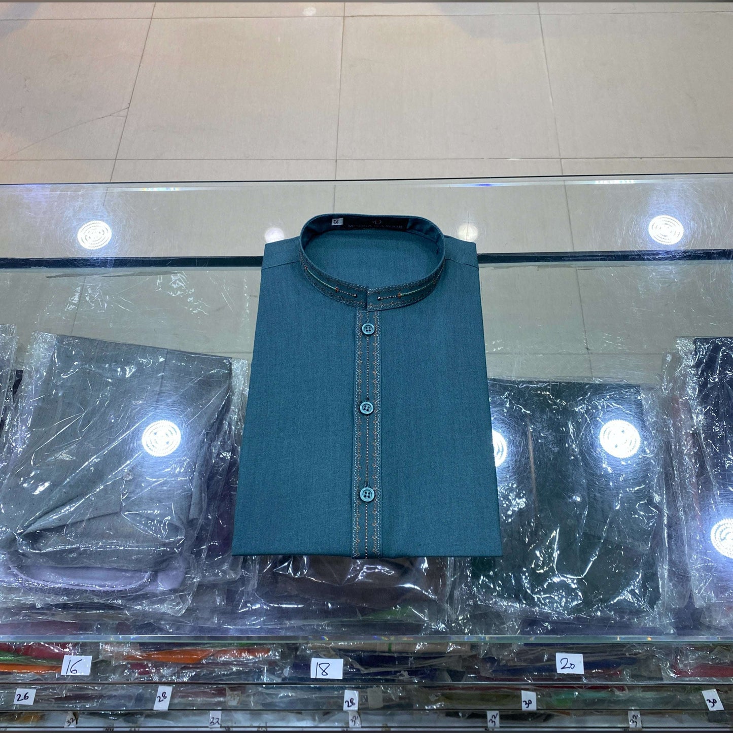 Teal Green Premium Kurta Pajama/Shalwar