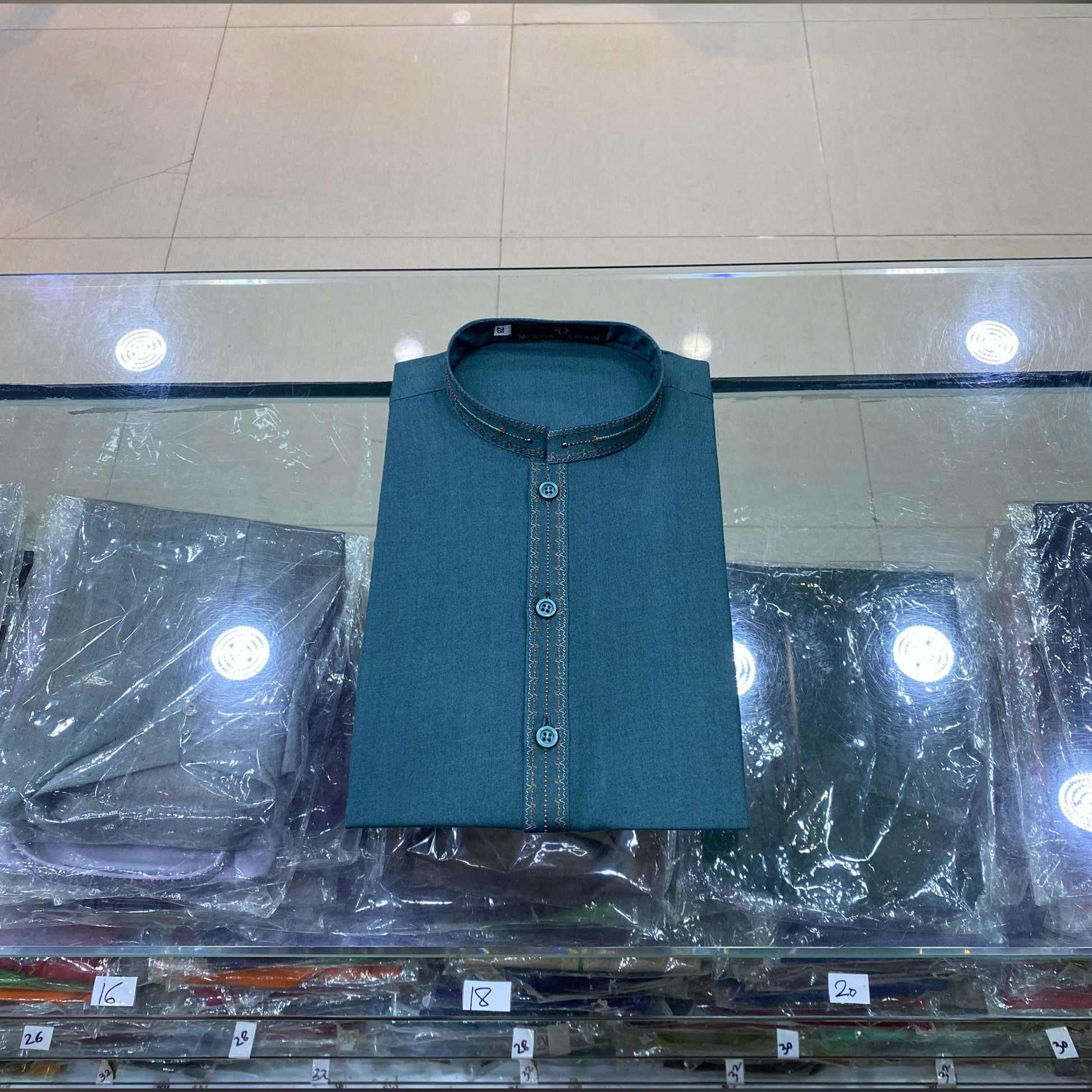 Teal Green Premium Kurta Pajama/Shalwar