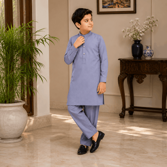 Slate Grey Premium Kurta Pajama/Shalwar